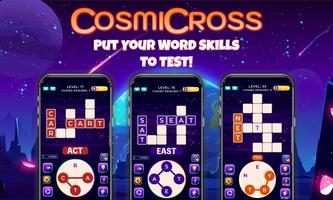 Connect letters - CosmiCross โปสเตอร์