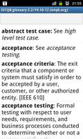 ISTQB glossary الملصق