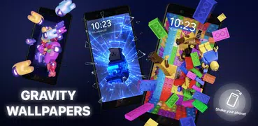 Gravity - Live wallpapers 3D