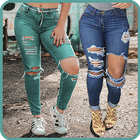 Girls Jeans Styles 2019 (Offline) icon