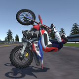 Grau Stunt Wheelie Bikes M X آئیکن