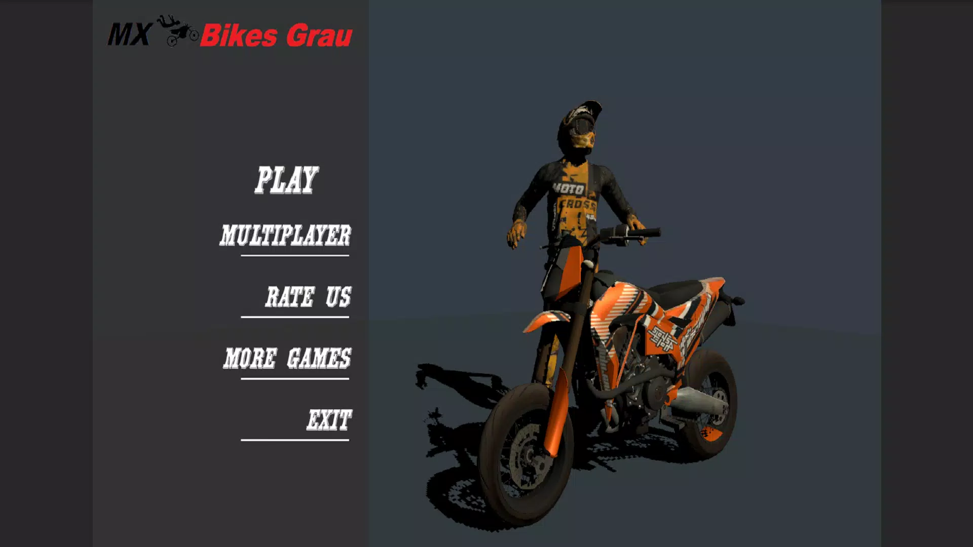 Novo jogo de moto para jogar com os seus amigos idêntico ao MX Bikes