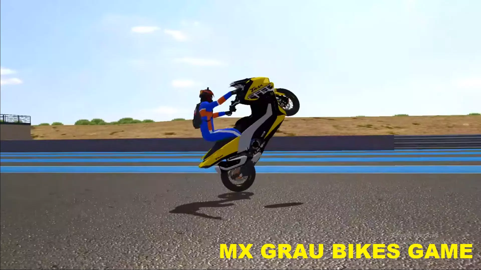 Grau brazilian MX wheelie bike Game for Android - Download