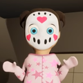 Baby Guide in horror yellow