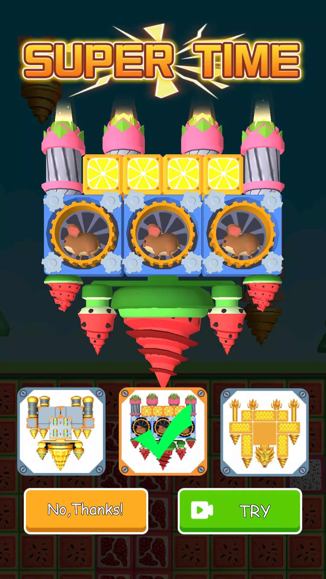 Assemble Earth Drill Master