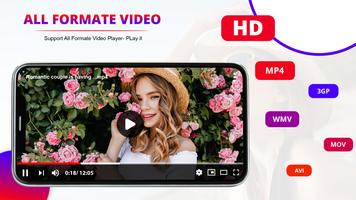 XNX Video Player-Desi Videos 4K Player ảnh chụp màn hình 1