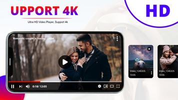XNX Video Player-Desi Videos 4K Player ảnh chụp màn hình 3