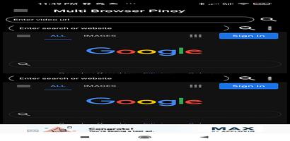Multi Browser Pinoy تصوير الشاشة 2