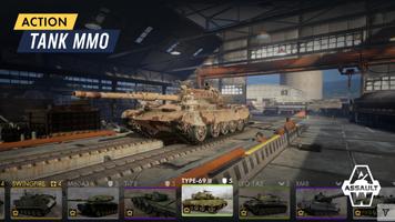 Armored Warfare:Assault Tanks&Armada!MMO strategy スクリーンショット 1