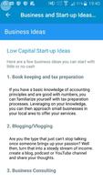 Business & Startup Ideas Guide screenshot 1