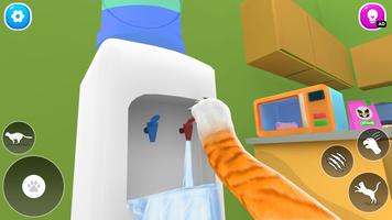 Pet Cat Life Sim: Angry Mom تصوير الشاشة 1