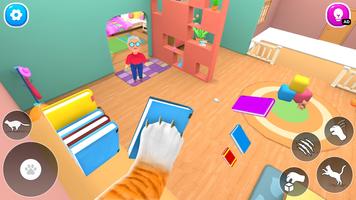 Pet Cat Life Sim: Angry Mom تصوير الشاشة 2