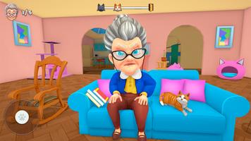 Bad Cat Simulator: Prank Gran 포스터