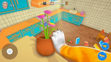 Bad Cat Simulator: Prank Gran 스크린샷 1