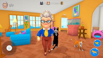 Bad Cat Simulator: Prank Gran 스크린샷 3