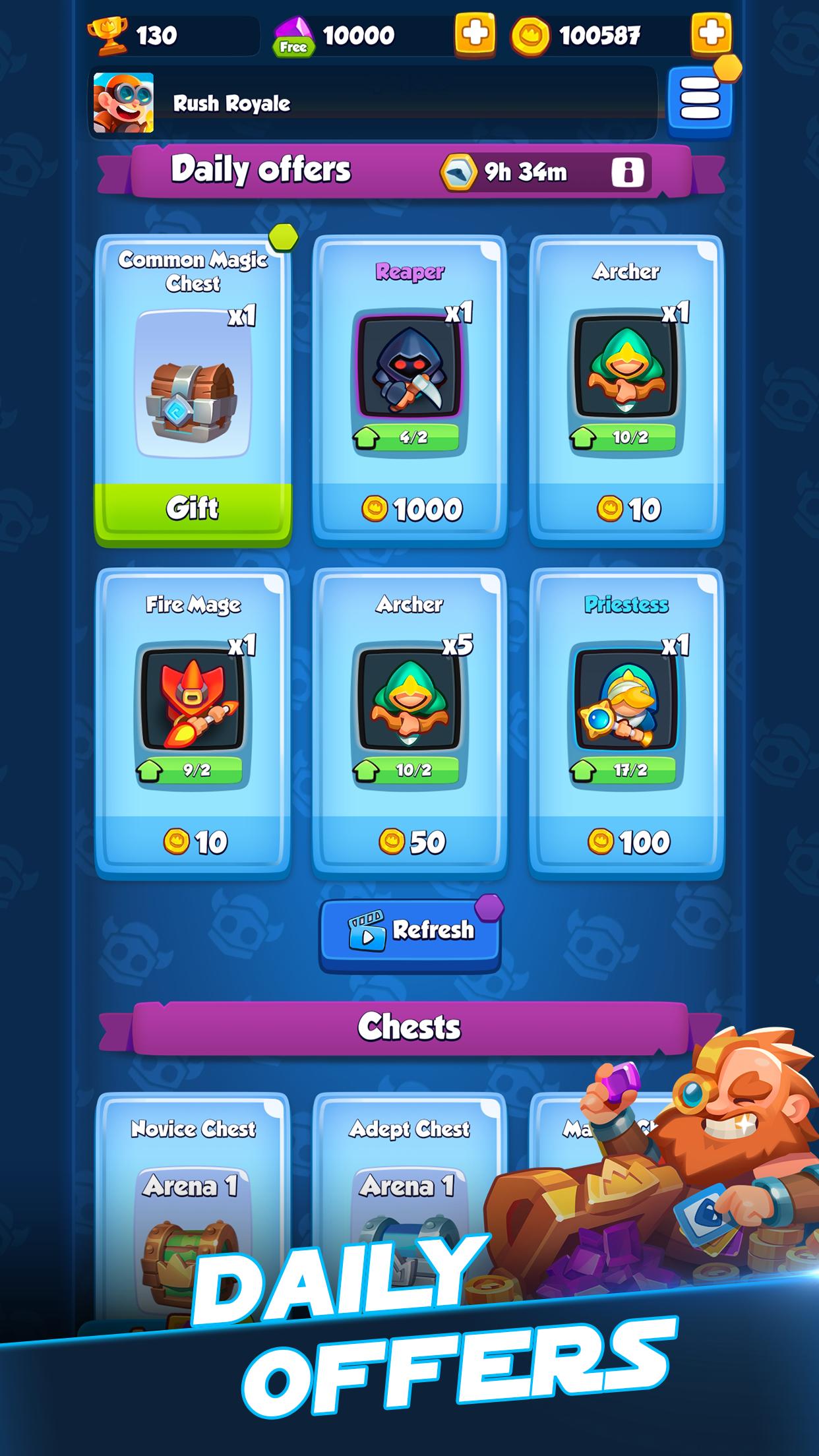 rush royale for android apk download