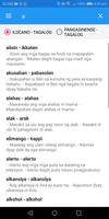 Ilocano to Tagalog & Pangasinense to Tagalog Dic. screenshot 1