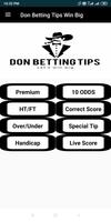 Don Betting Tips Win Big capture d'écran 1