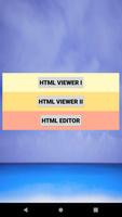 HTML Editor Viewer Affiche