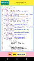 HTML Editor Viewer capture d'écran 2