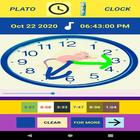 Plato Clock - Fun Learning App icône