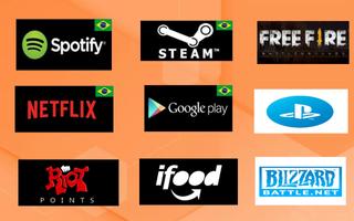 Store Play - Recarga para apps e jogos تصوير الشاشة 1