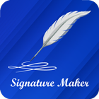 Signature generator icon