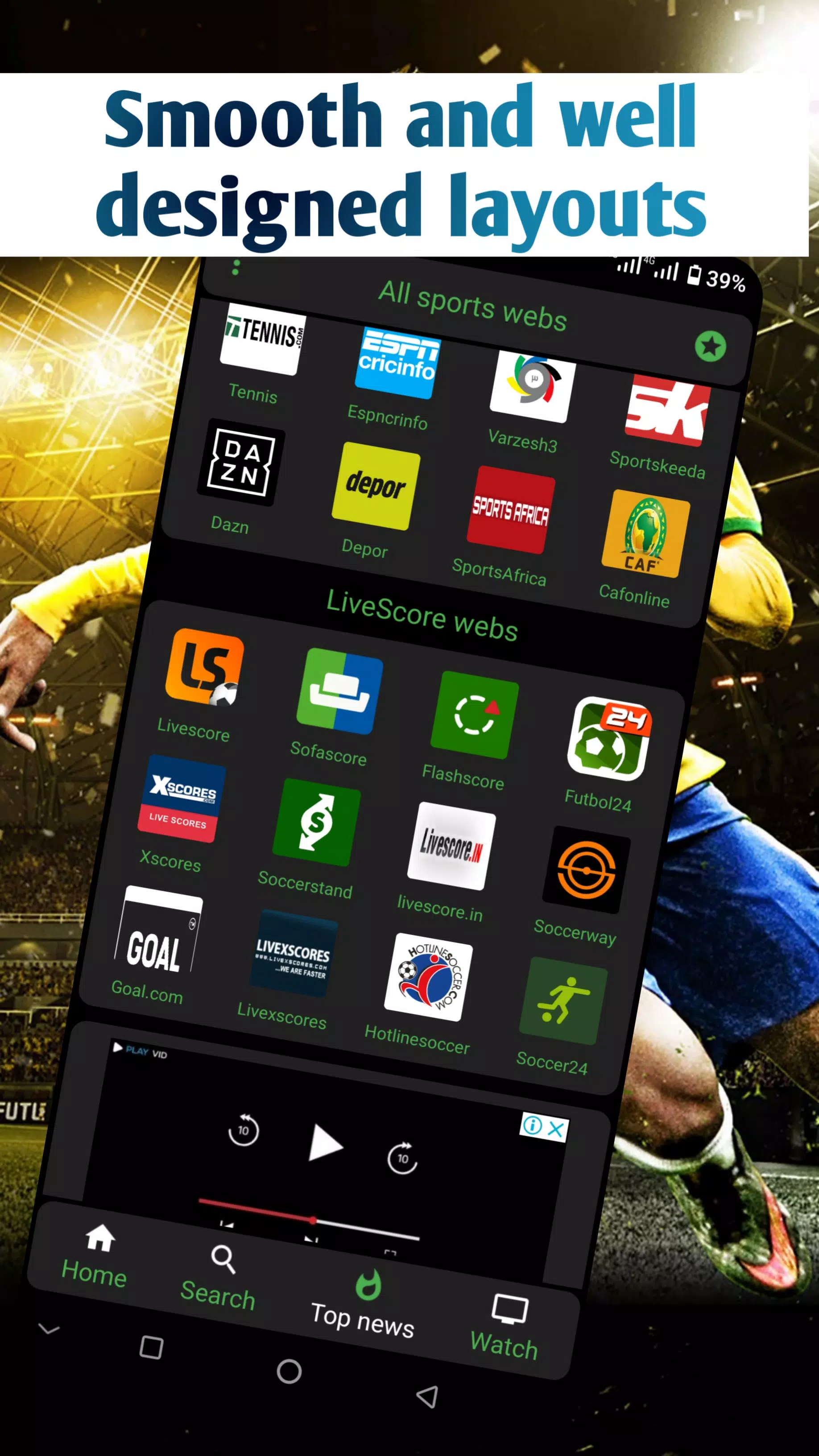 Sports web APK for Android Download