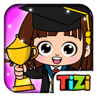 Tizi Doll Town: My School Game icône