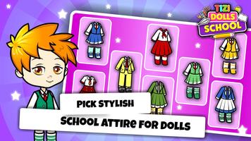 Tizi Doll Town: My School Game Affiche
