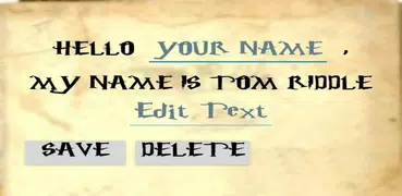 Tom Riddle diary