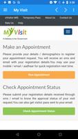 MyVisit - Fixing appointment with gov officer capture d'écran 1