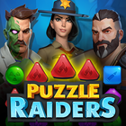Puzzle Raiders: Zombie Match-3 أيقونة