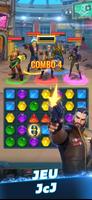 Puzzle Raiders: Zombie Match-3 Affiche