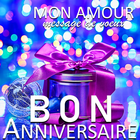 Voeux de joyeux anniversaire ícone