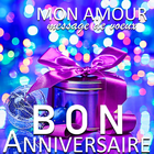 Voeux de joyeux anniversaire biểu tượng