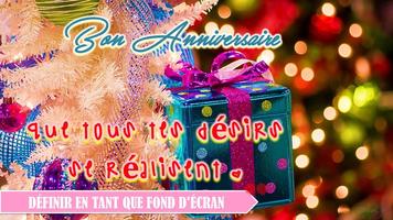 Voeux de joyeux anniversaire imagem de tela 2