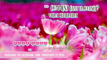Voeux de joyeux anniversaire imagem de tela 3