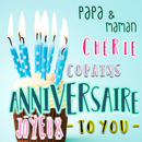 Cartes de voeux d'anniversaire APK