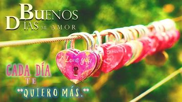 Buenos dias Noches desea amor โปสเตอร์