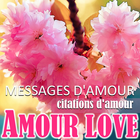 Icona Messages et citations d'amour