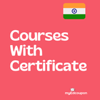 Course with certificate online иконка