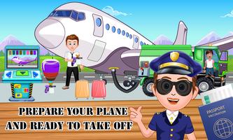 My Family Town - City Airport 截图 3
