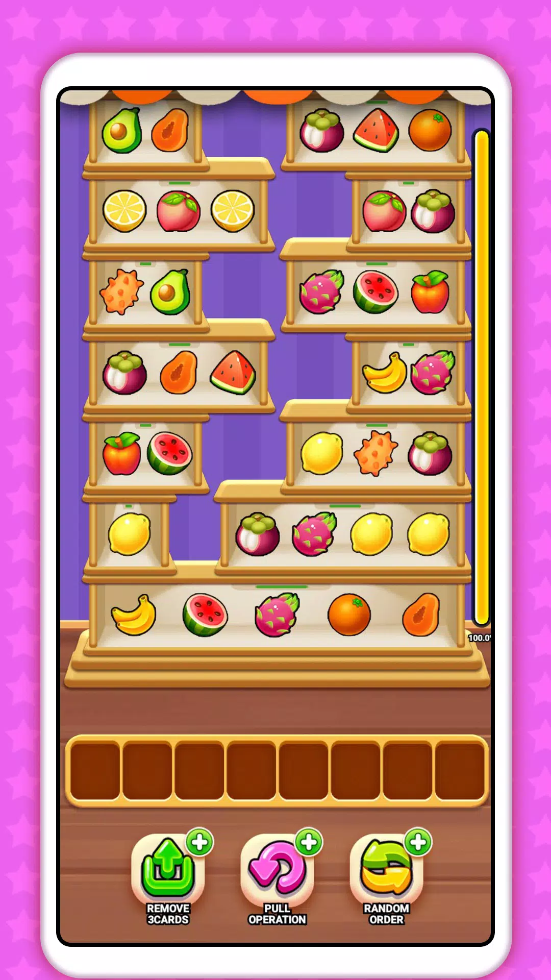 Tidy Fruit Box Shelf