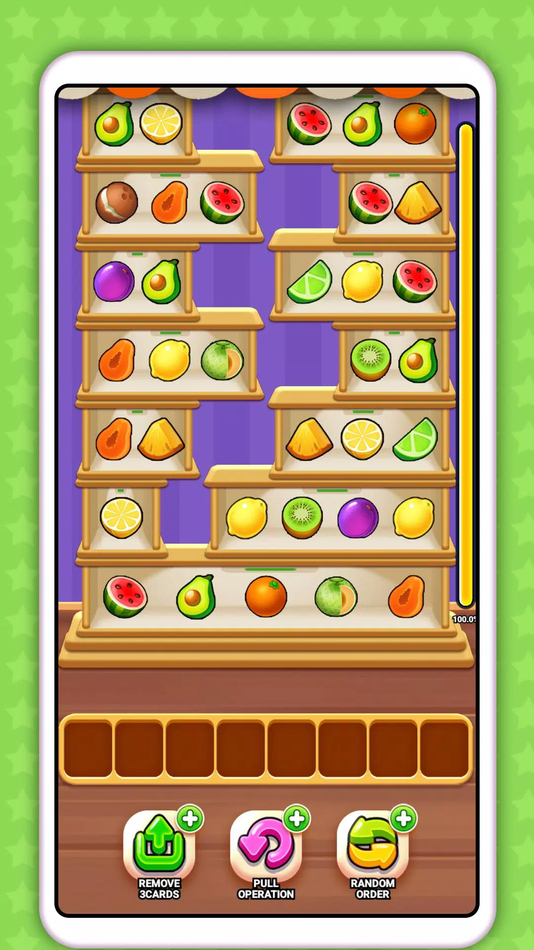 Tidy Fruit Box Shelf