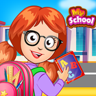 My Family Town : City School أيقونة