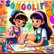 My Family Town : School Life أيقونة