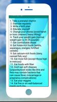 Healthy pregnancy tips Screenshot 1