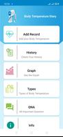 Body Temperature Diary Plakat