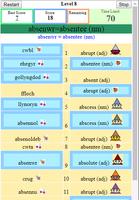Vocab Game Welsh Large Dictionary syot layar 2